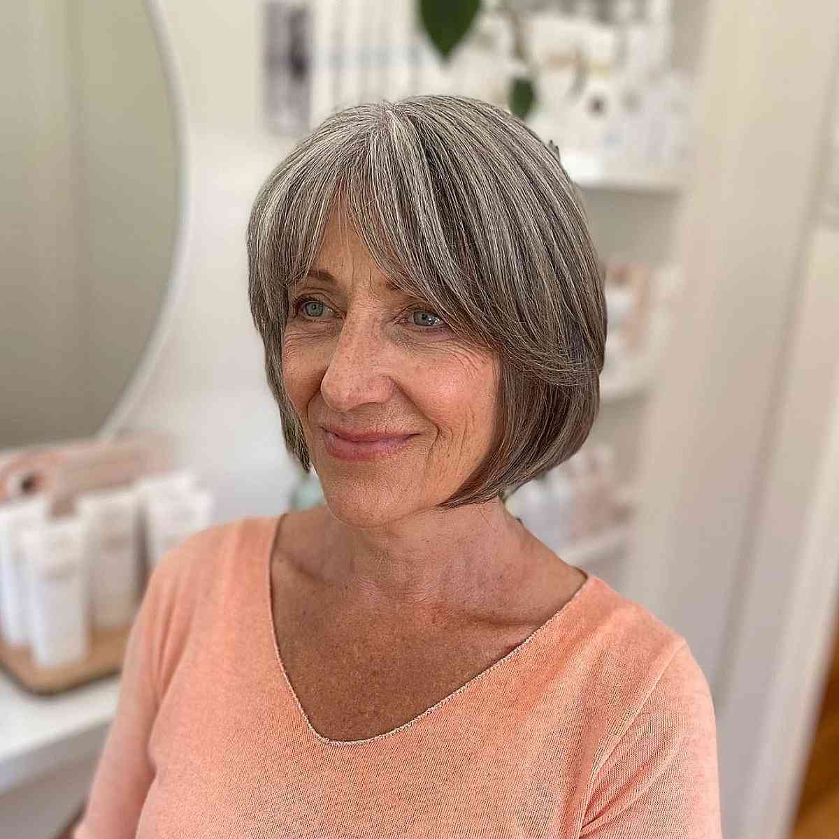 Best Short Hairstyles for Women Over 60 with Grey Hair | Expert Advice