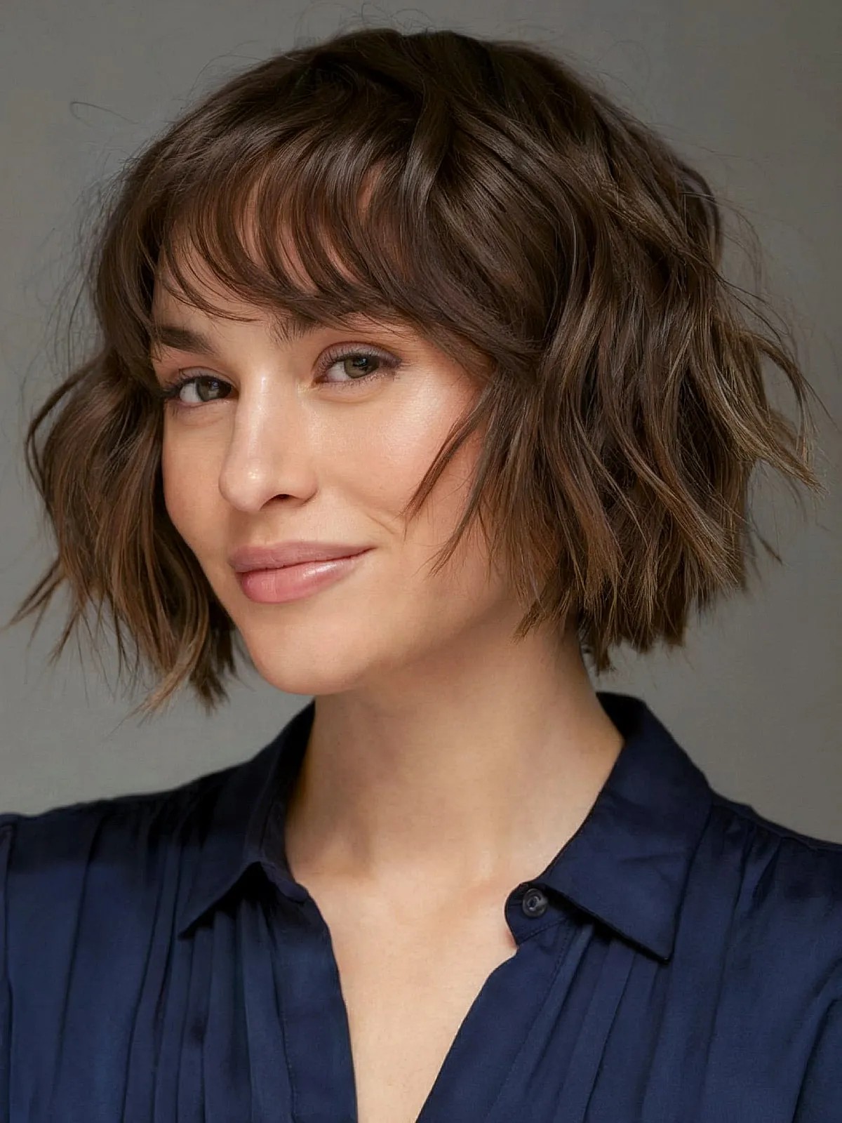 23 Chin-Length Wavy Haircuts: Styles & Tips for Beachy Texture