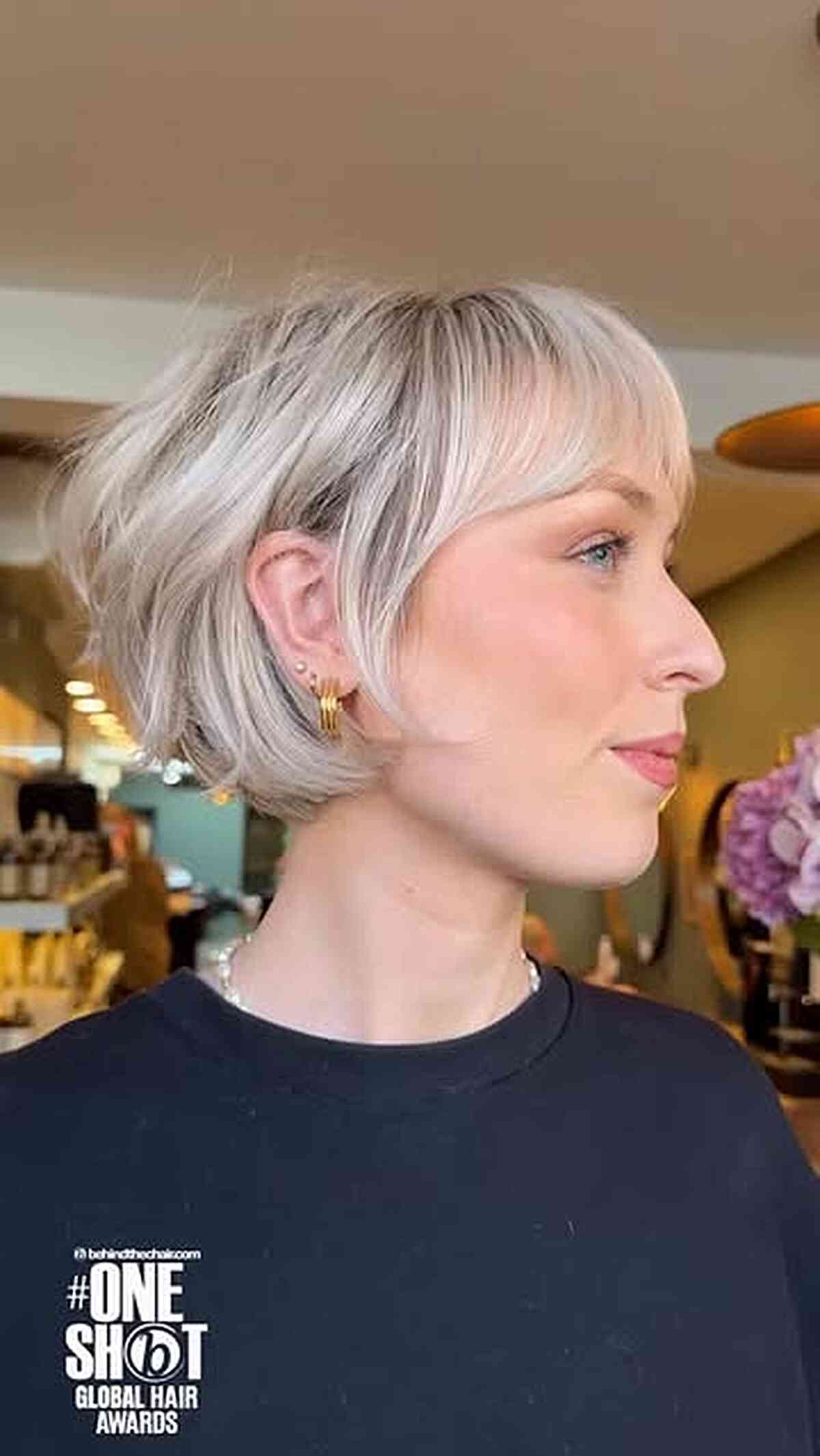 Jaw-Length Bob Haircuts: Styles & Styling Tips for a Chic Crop