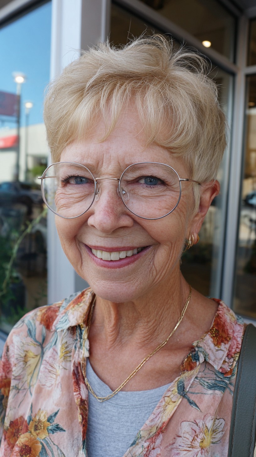 Stylish Pixie Cuts for Women Over 70 with Glasses | 2026 Trends