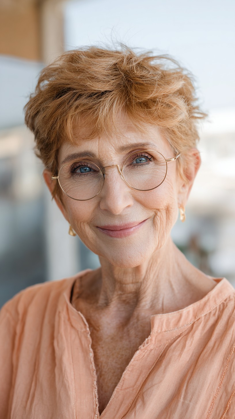 Stylish Pixie Cuts for Women Over 70 with Glasses | 2026 Trends