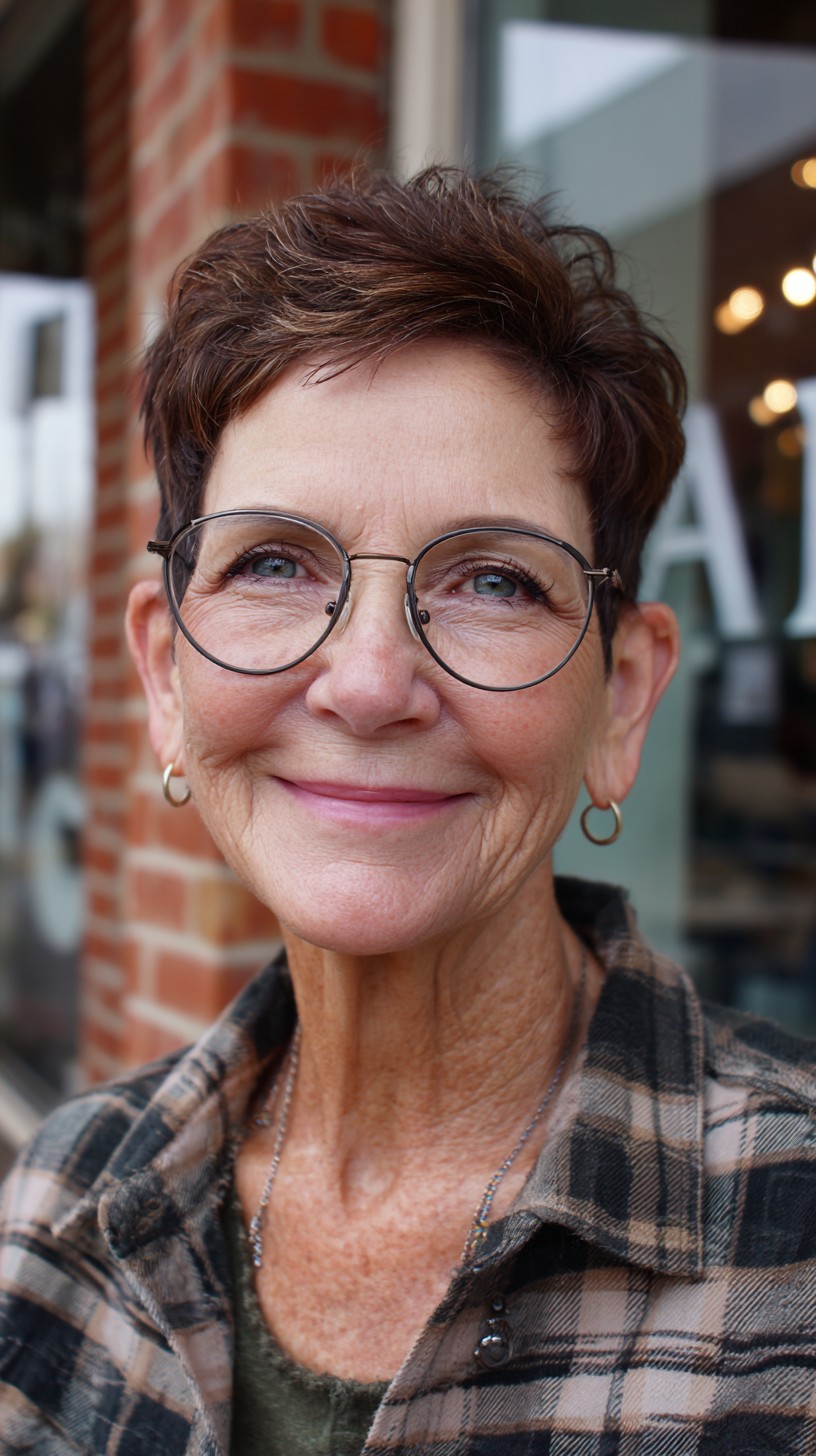 Stylish Pixie Cuts for Women Over 70 with Glasses | 2026 Trends