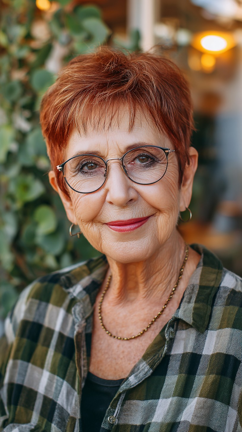Stylish Pixie Cuts for Women Over 70 with Glasses | 2026 Trends