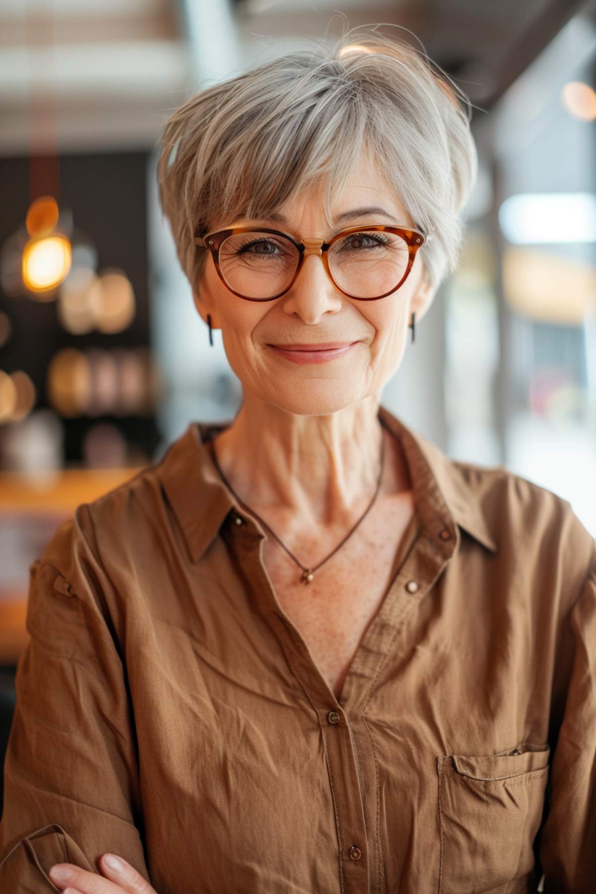 Stylish Pixie Cuts for Women Over 70 with Glasses | 2026 Trends