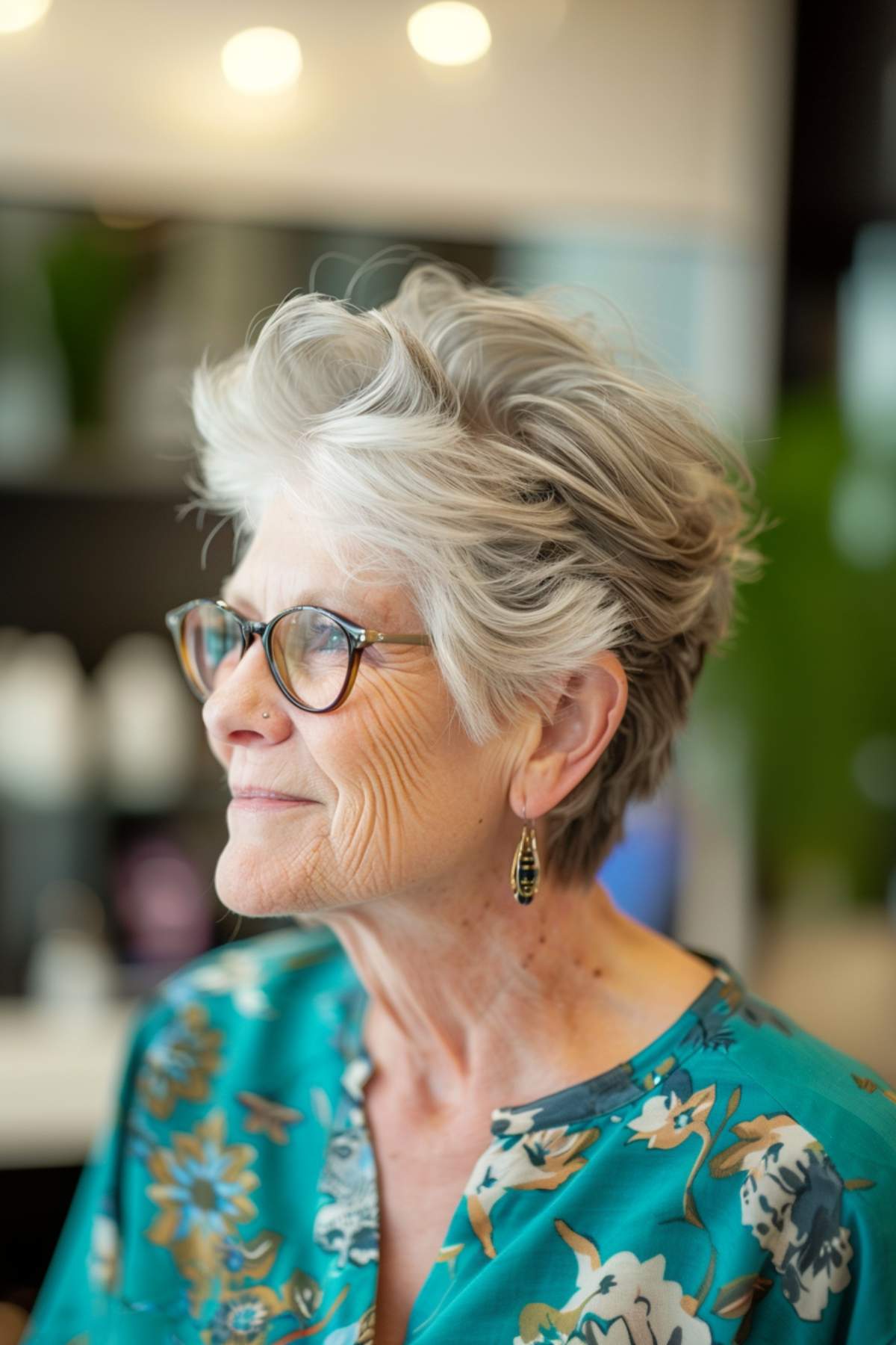 Stylish Pixie Cuts for Women Over 70 with Glasses | 2026 Trends