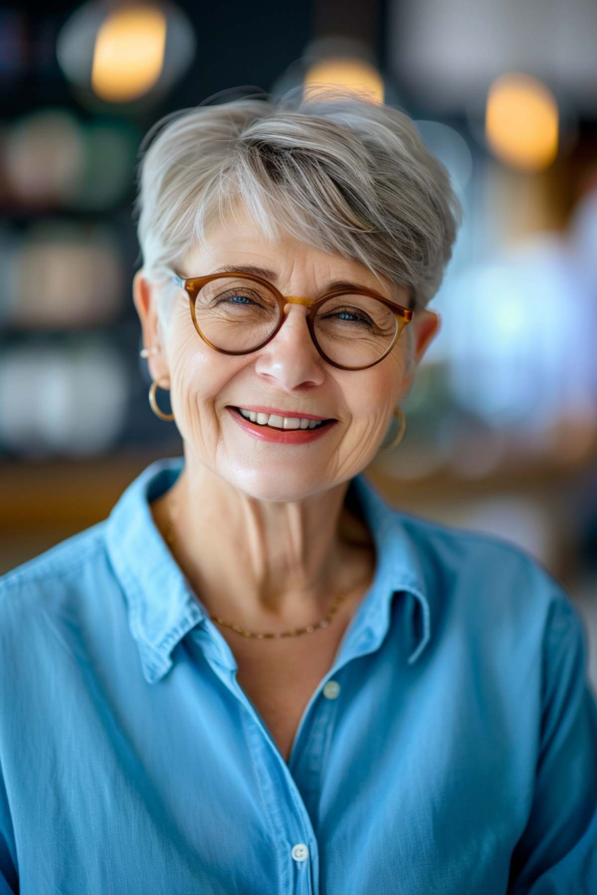 Stylish Pixie Cuts for Women Over 70 with Glasses | 2026 Trends