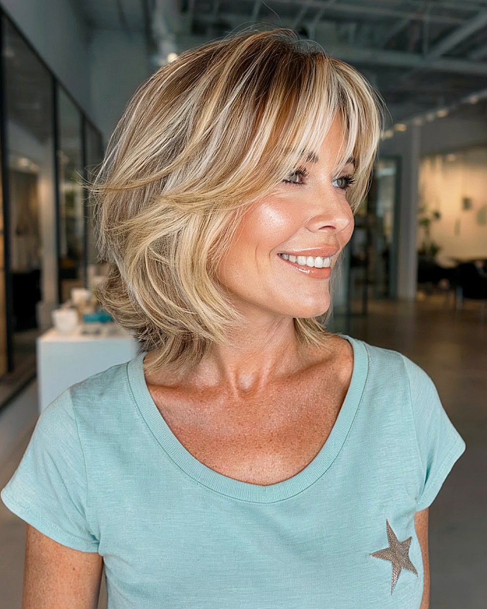 Best Short Haircuts with Bangs for Women Over 40 | Expert Guide