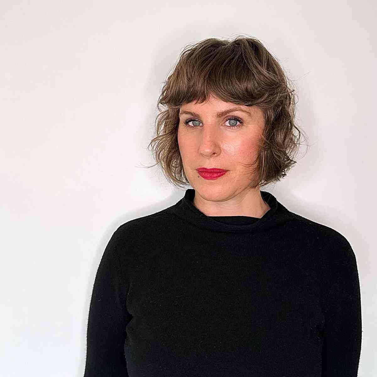 Chin-Length Layered Haircuts: 23 Stylish Ideas for a Modern Look
