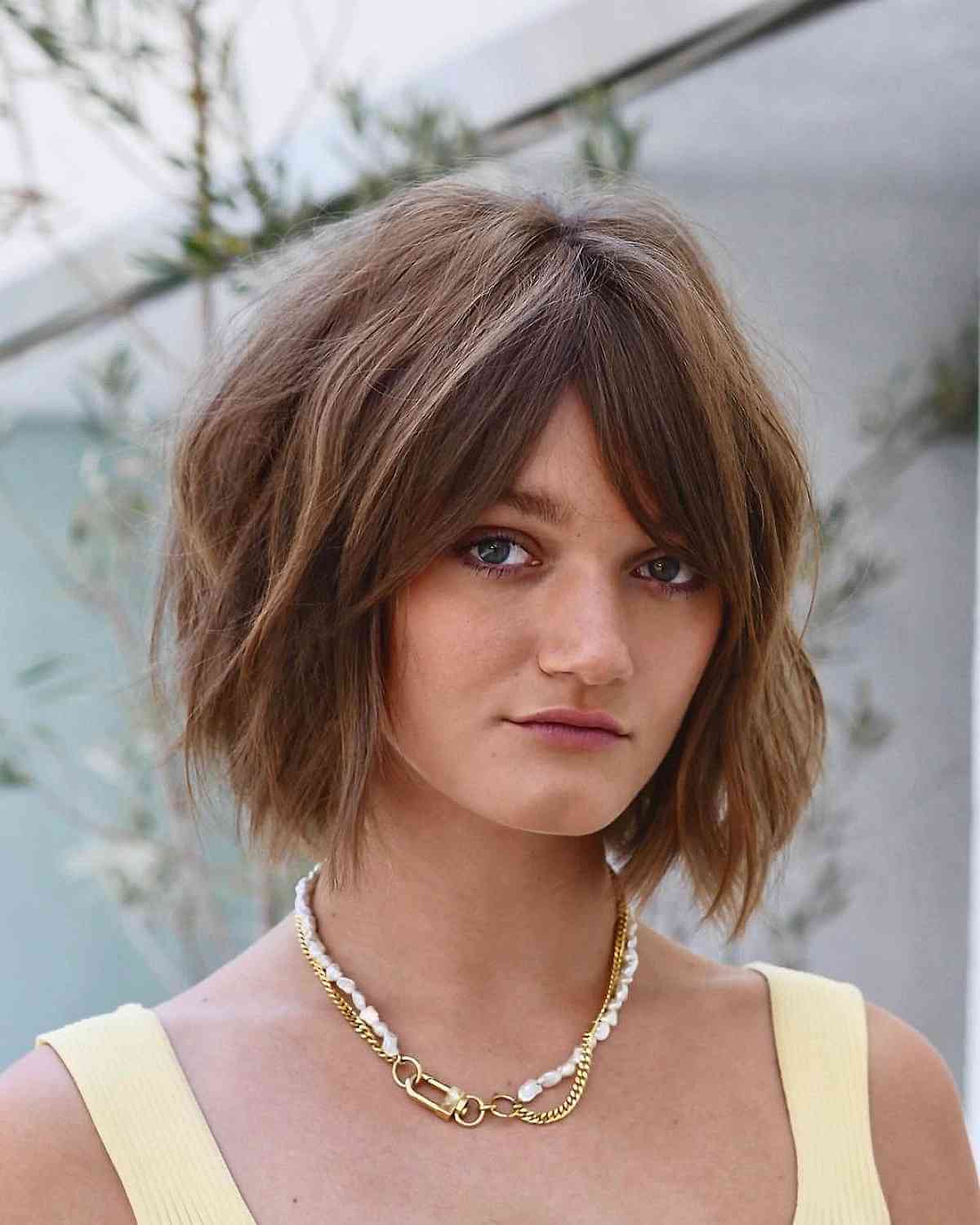 Chin-Length Layered Haircuts: 23 Stylish Ideas for a Modern Look