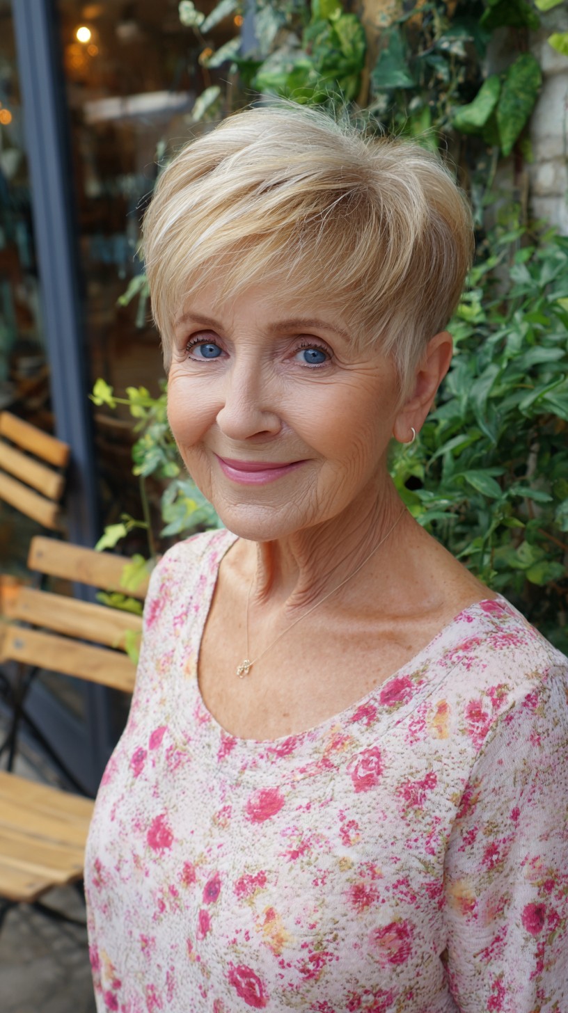 Long Pixie Cuts for Women Over 70: Style & Volume