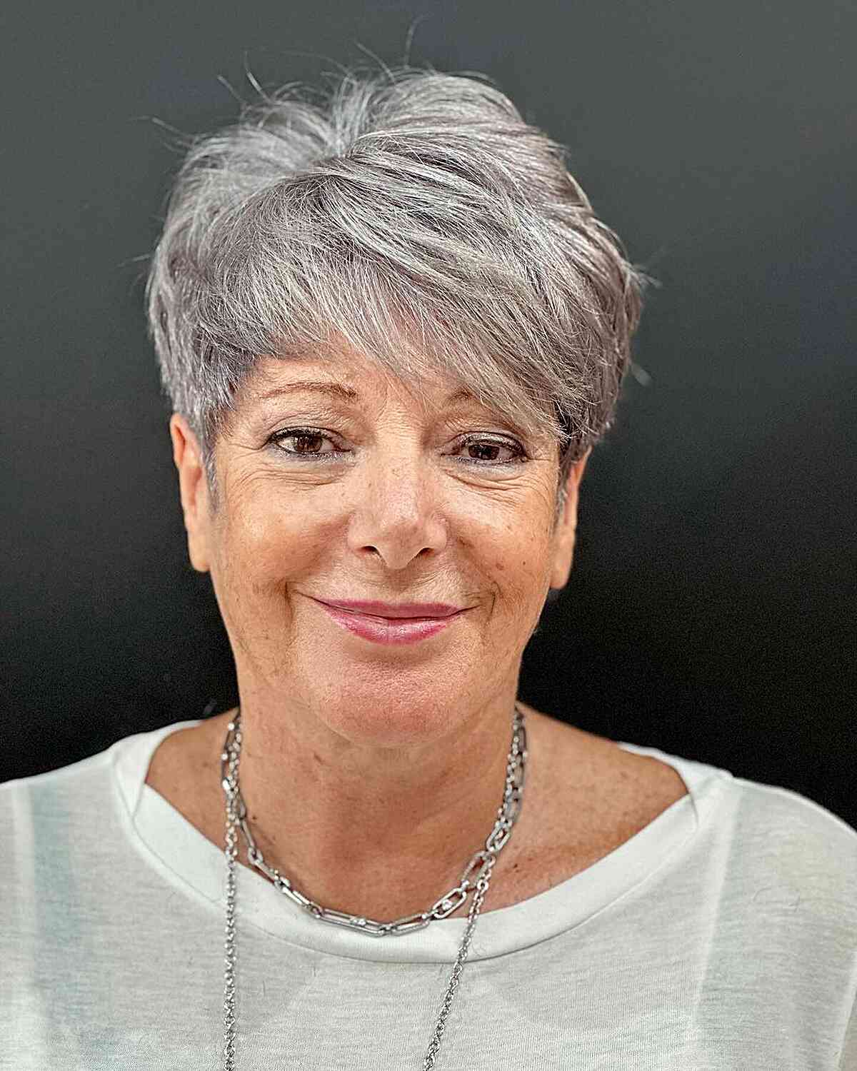 Long Pixie Cuts for Women Over 70: Style & Volume