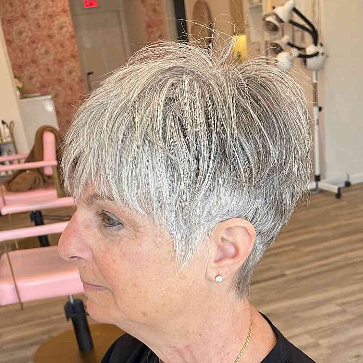 Long Pixie Cuts for Women Over 70: Style & Volume