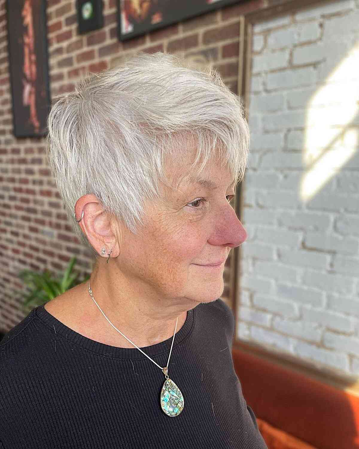 Long Pixie Cuts for Women Over 70: Style & Volume