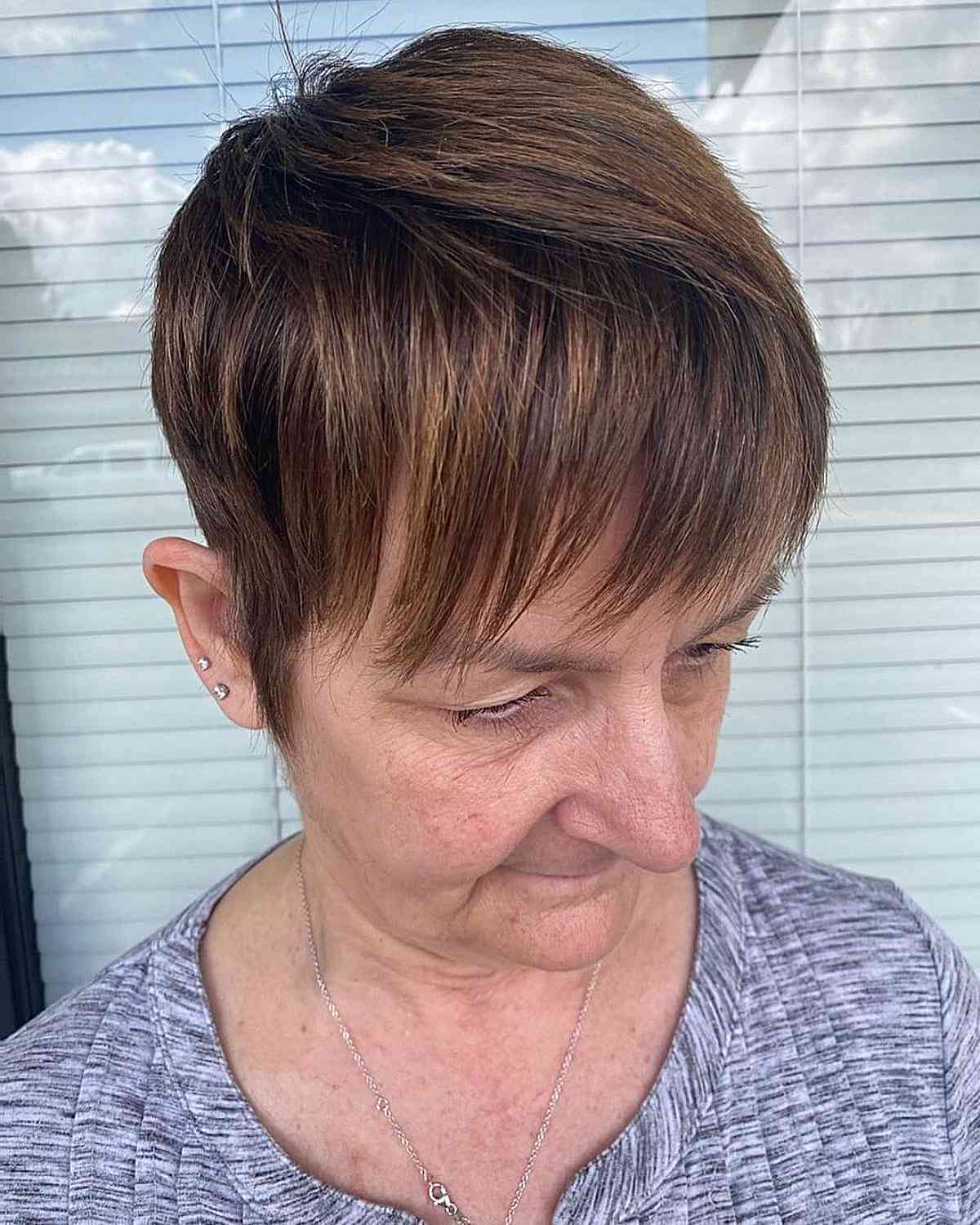 Long Pixie Cuts for Women Over 70: Style & Volume