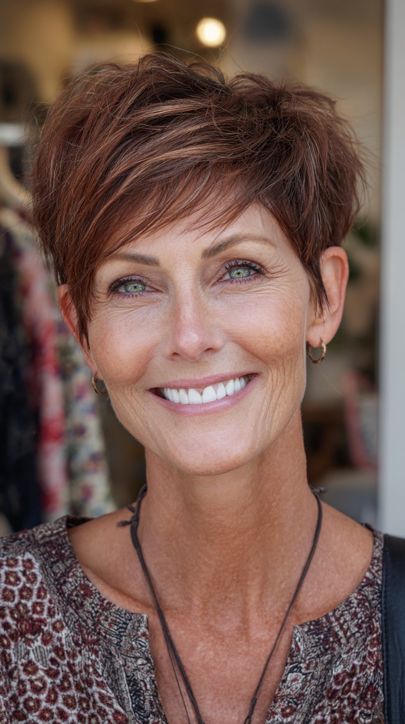 Pixie Shag Haircuts for Women Over 50: Modern Styles & Expert Tips