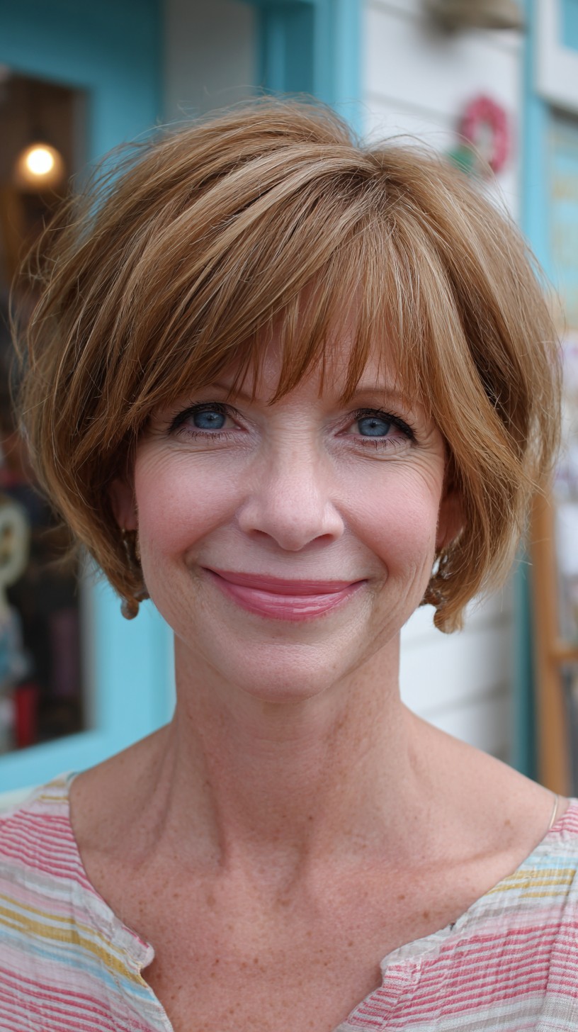 Best Short Bob with Bangs for Women Over 50 in 2026 | Style & Confidence