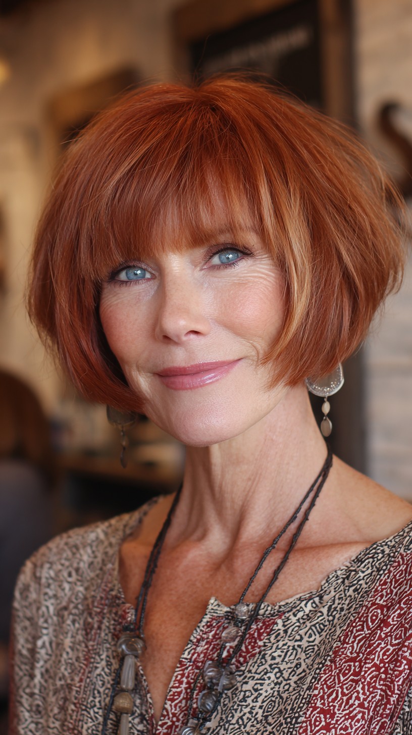 Best Short Bob with Bangs for Women Over 50 in 2026 | Style & Confidence