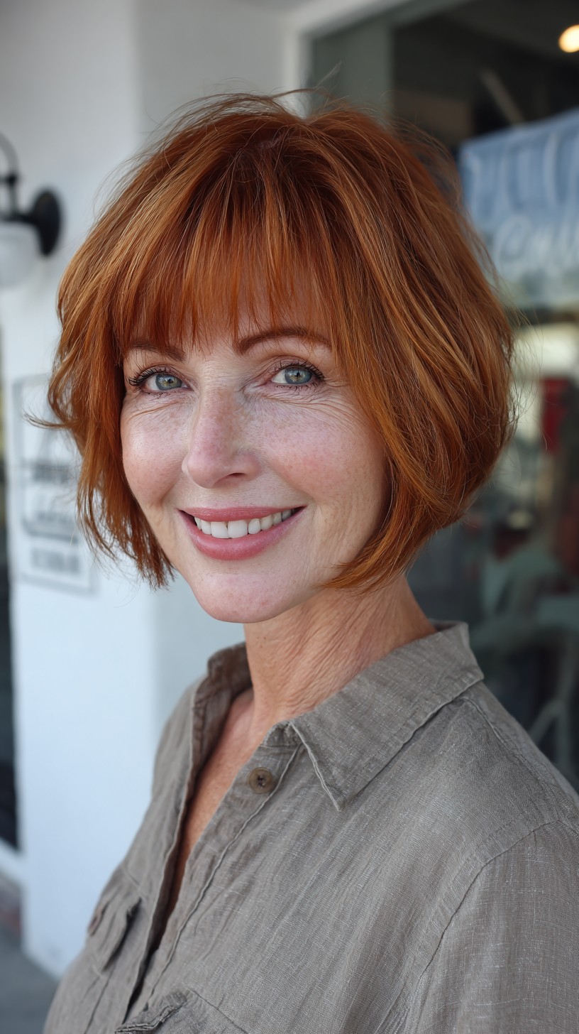 Best Short Bob with Bangs for Women Over 50 in 2026 | Style & Confidence