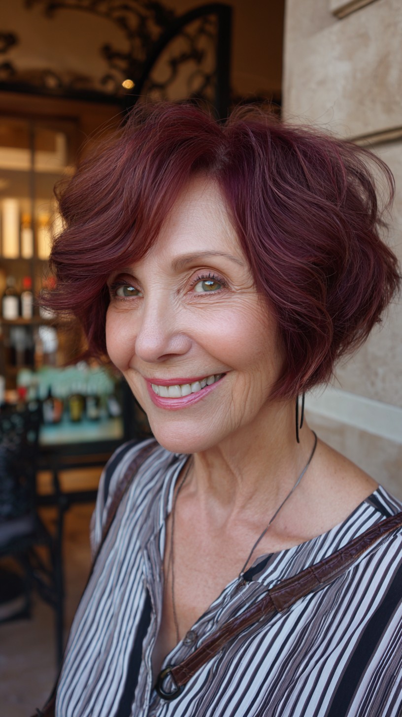 Stylish Short Bob Haircuts for Women 70+ | Low-Maintenance Styles
