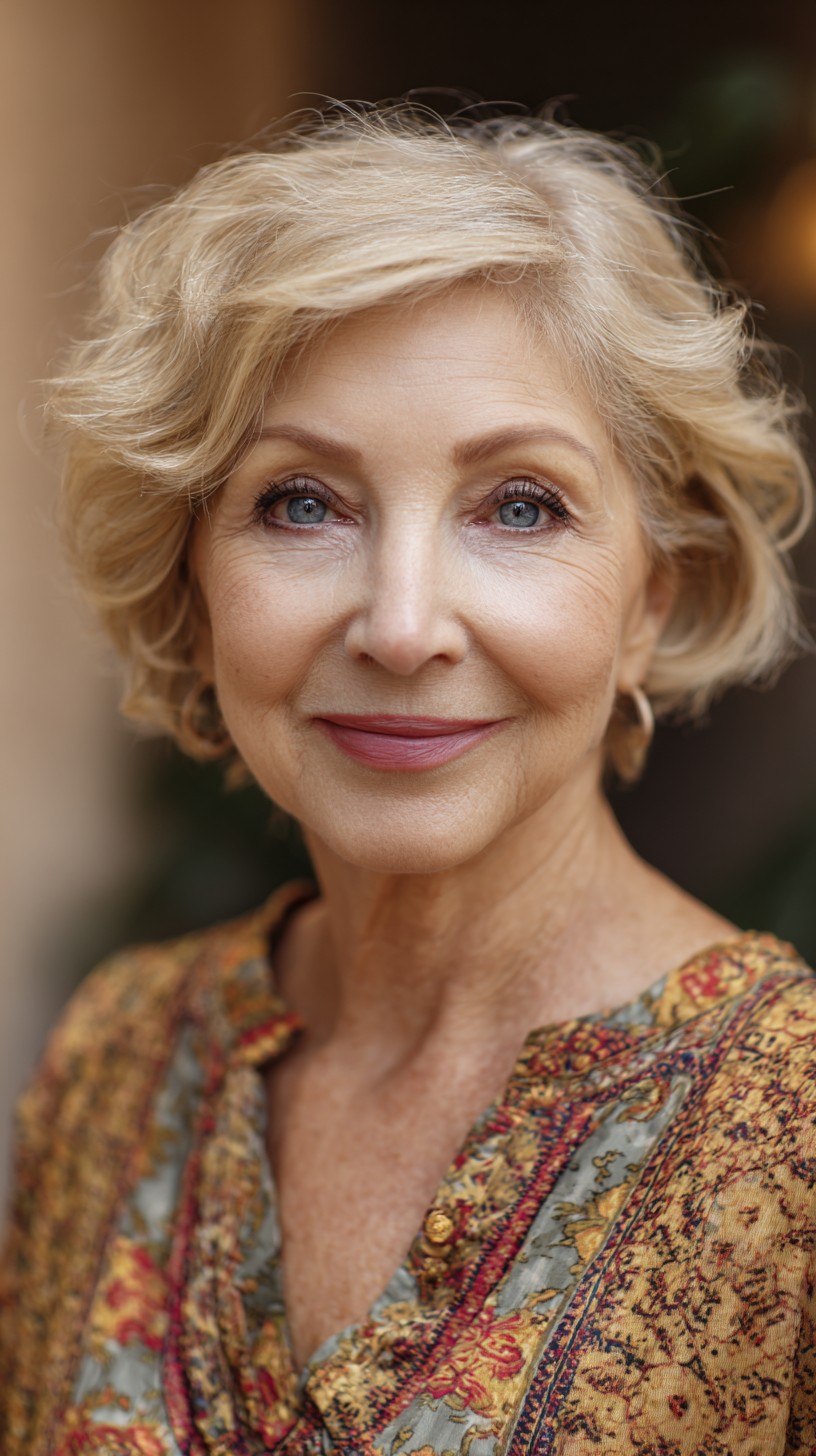 Stylish Short Bob Haircuts for Women 70+ | Low-Maintenance Styles