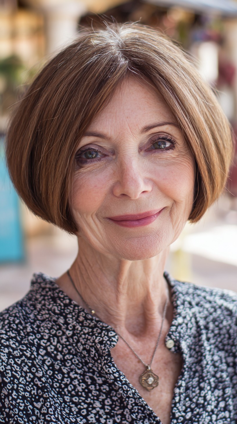 Stylish Short Bob Haircuts for Women 70+ | Low-Maintenance Styles