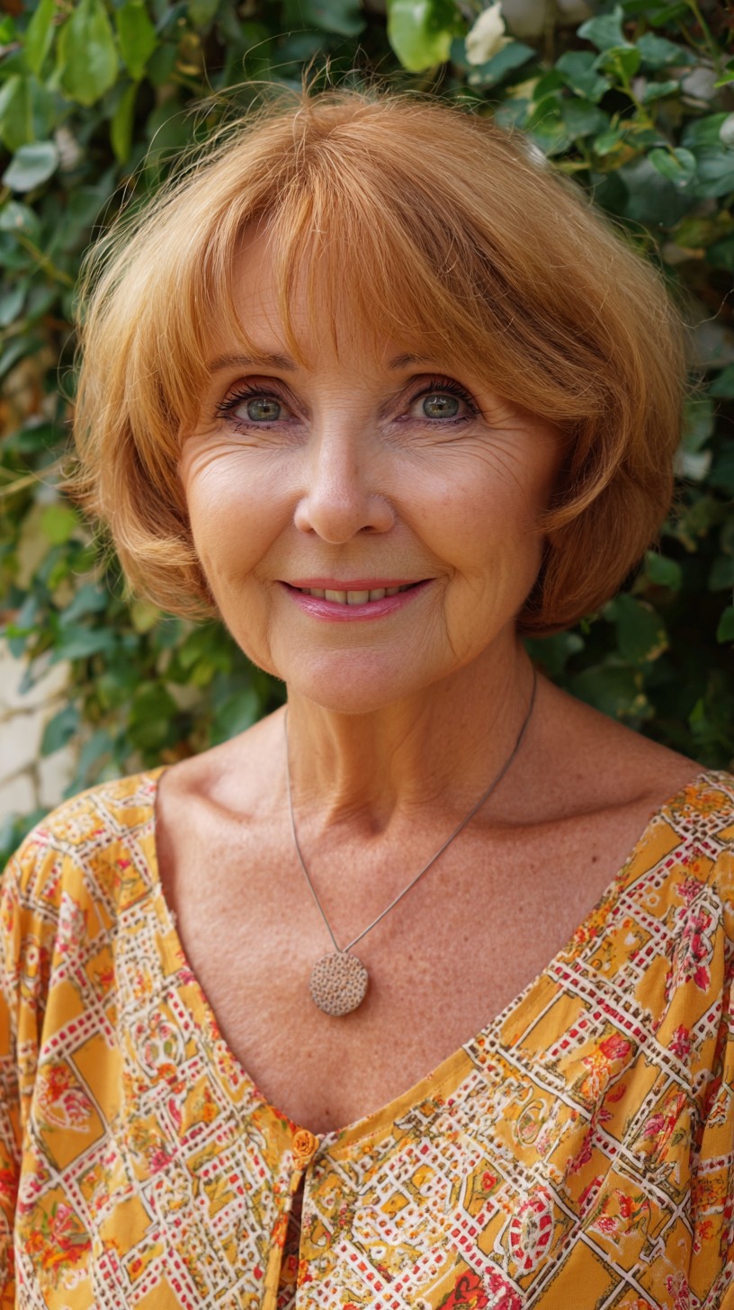 Stylish Short Bob Haircuts for Women 70+ | Low-Maintenance Styles