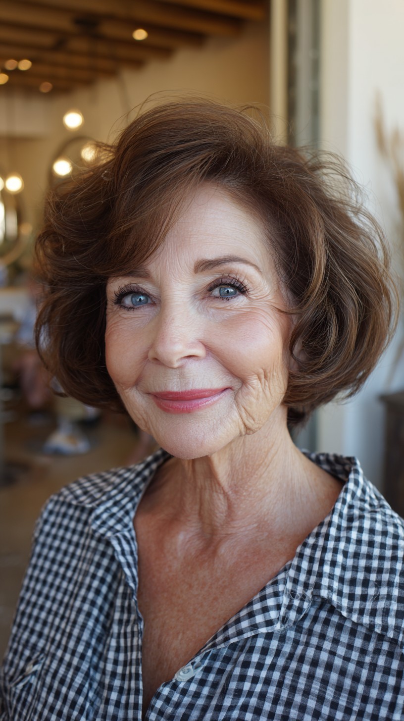 Stylish Short Bob Haircuts for Women 70+ | Low-Maintenance Styles