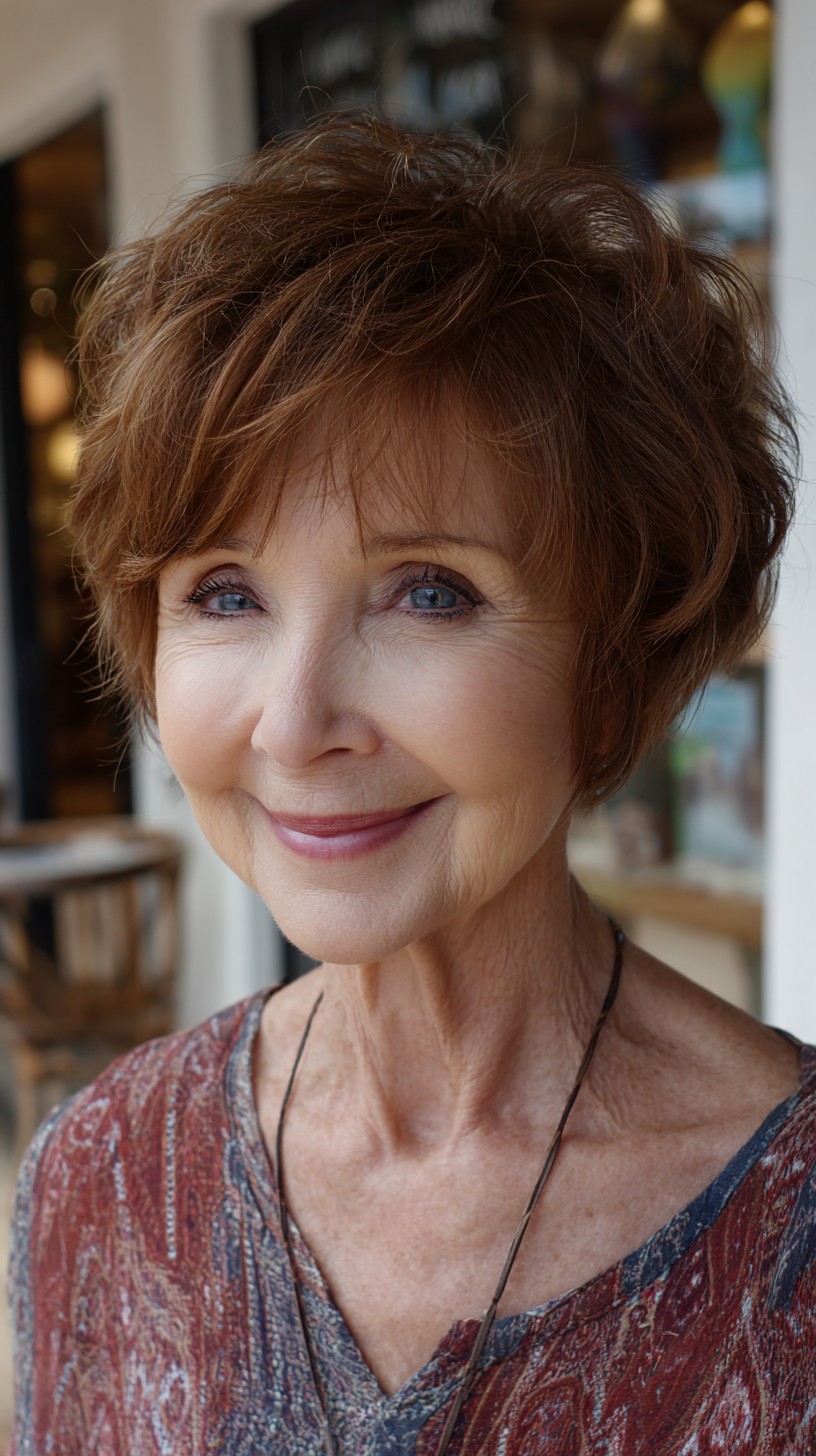 Stylish Short Bob Haircuts for Women 70+ | Low-Maintenance Styles