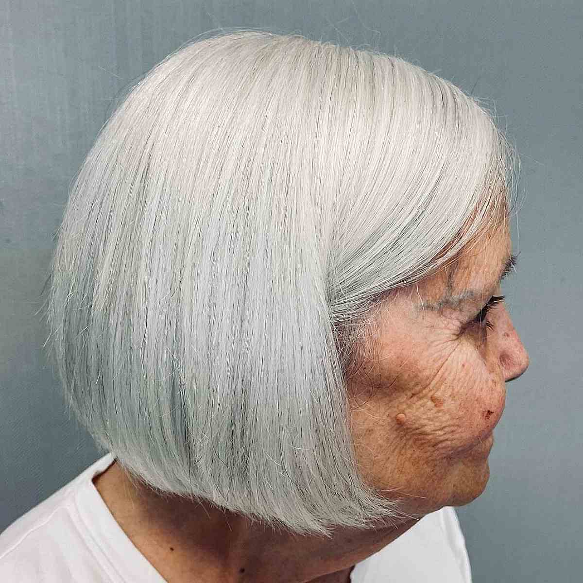 Stylish Short Bob Haircuts for Women 70+ | Low-Maintenance Styles