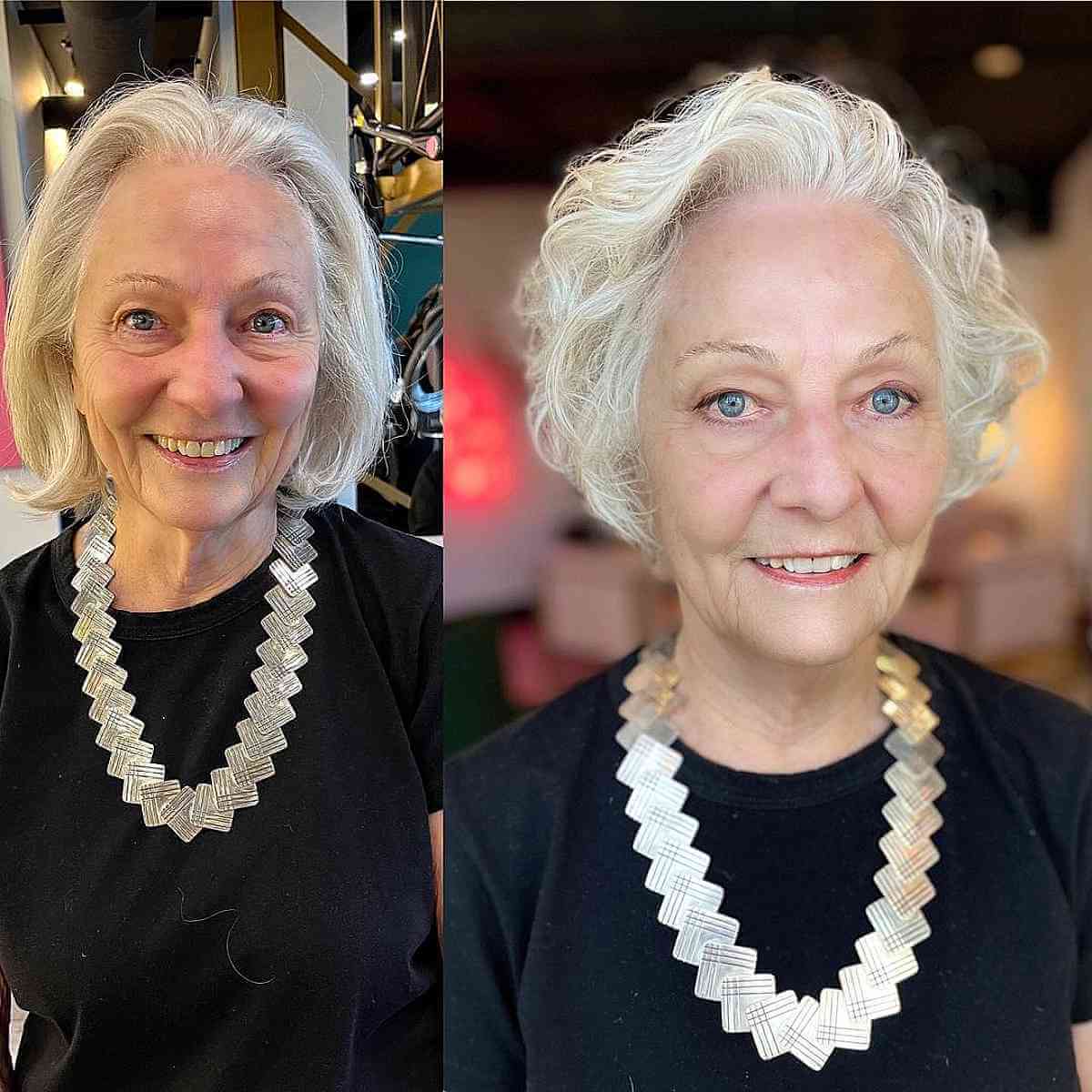 Stylish Short Bob Haircuts for Women 70+ | Low-Maintenance Styles