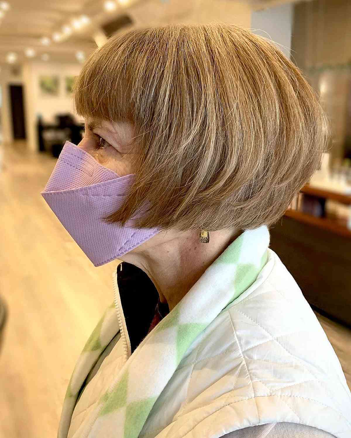 Stylish Short Bob Haircuts for Women 70+ | Low-Maintenance Styles