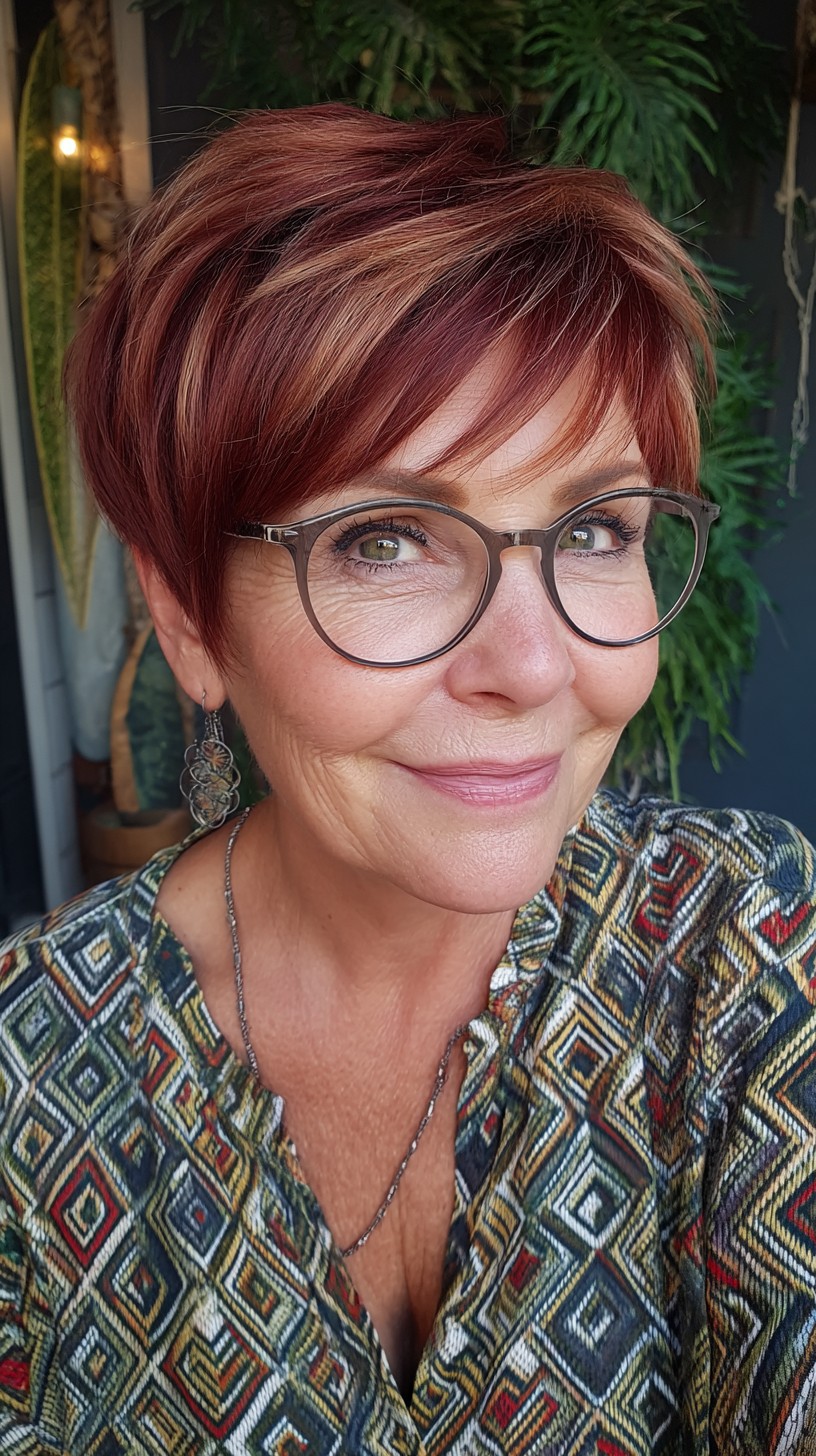 Pixie Cuts for Women Over 50 with Glasses: 50+ Stylish Ideas