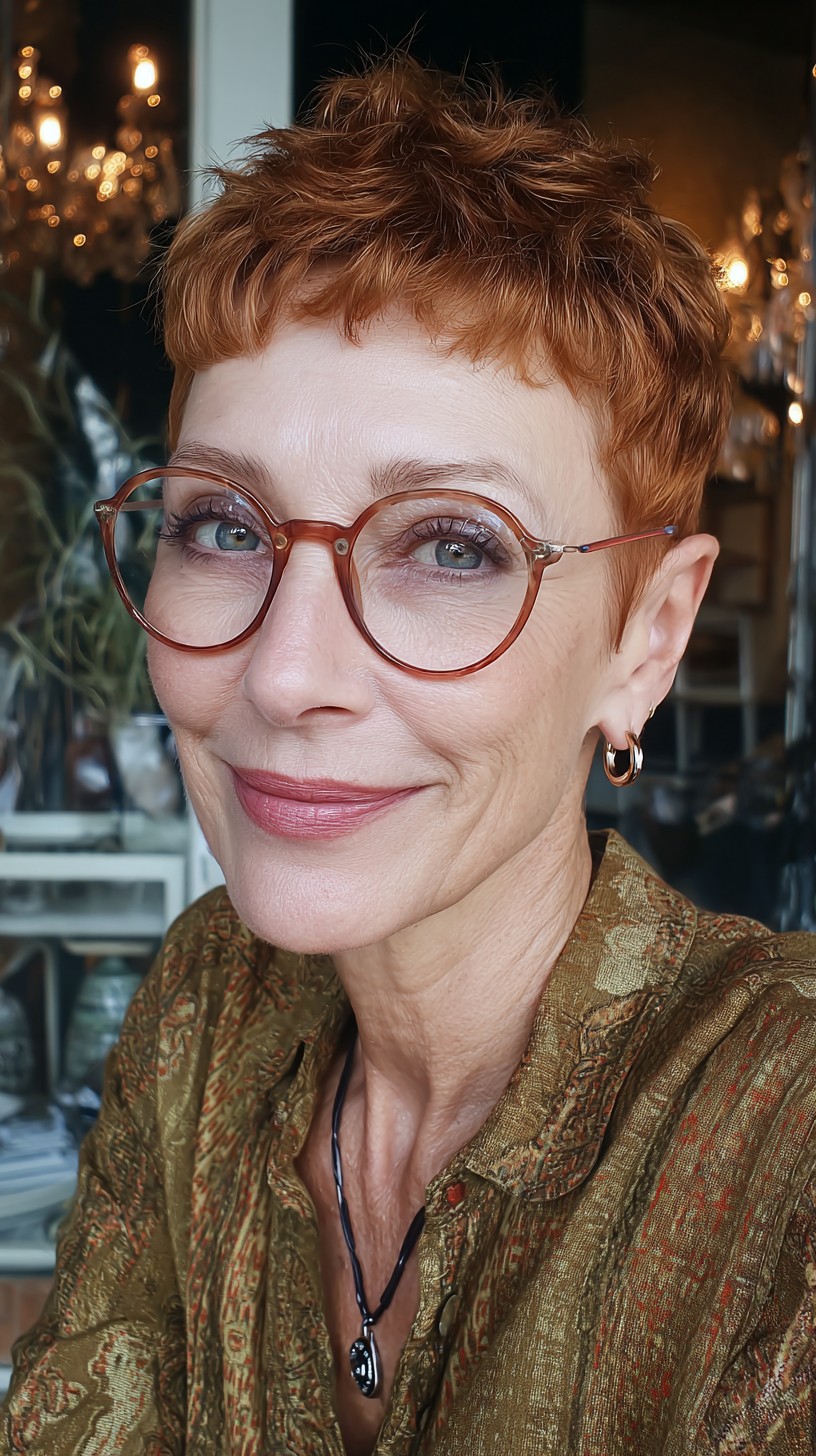 Pixie Cuts for Women Over 50 with Glasses: 50+ Stylish Ideas