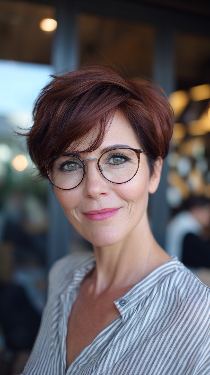 Pixie Cuts for Women Over 50 with Glasses: 50+ Stylish Ideas