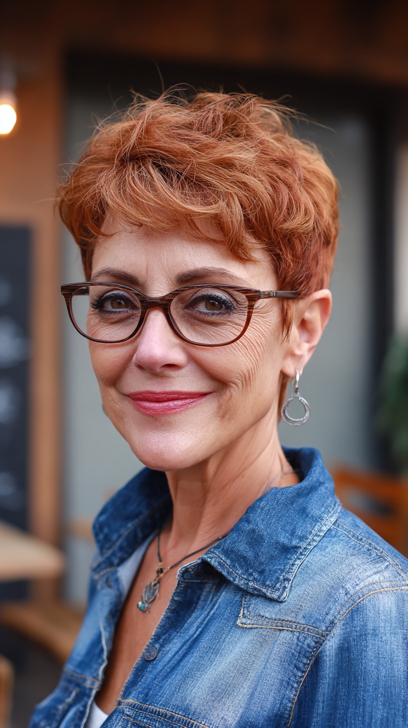 Pixie Cuts for Women Over 50 with Glasses: 50+ Stylish Ideas