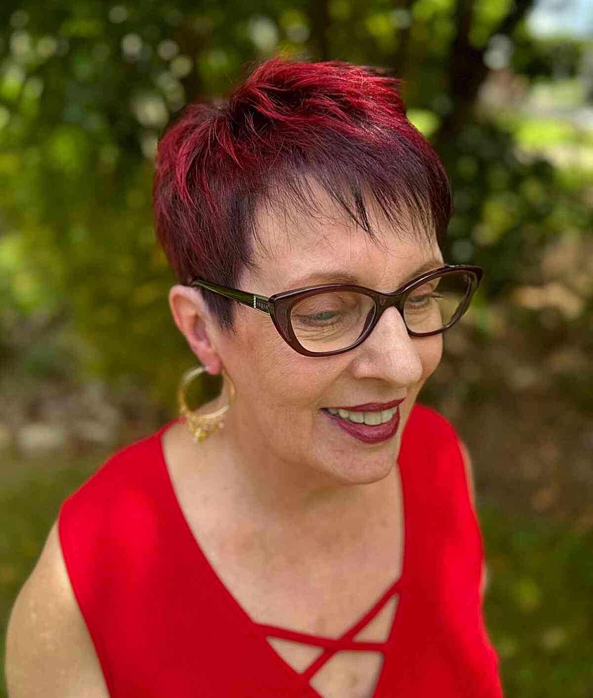 Pixie Cuts for Women Over 50 with Glasses: 50+ Stylish Ideas