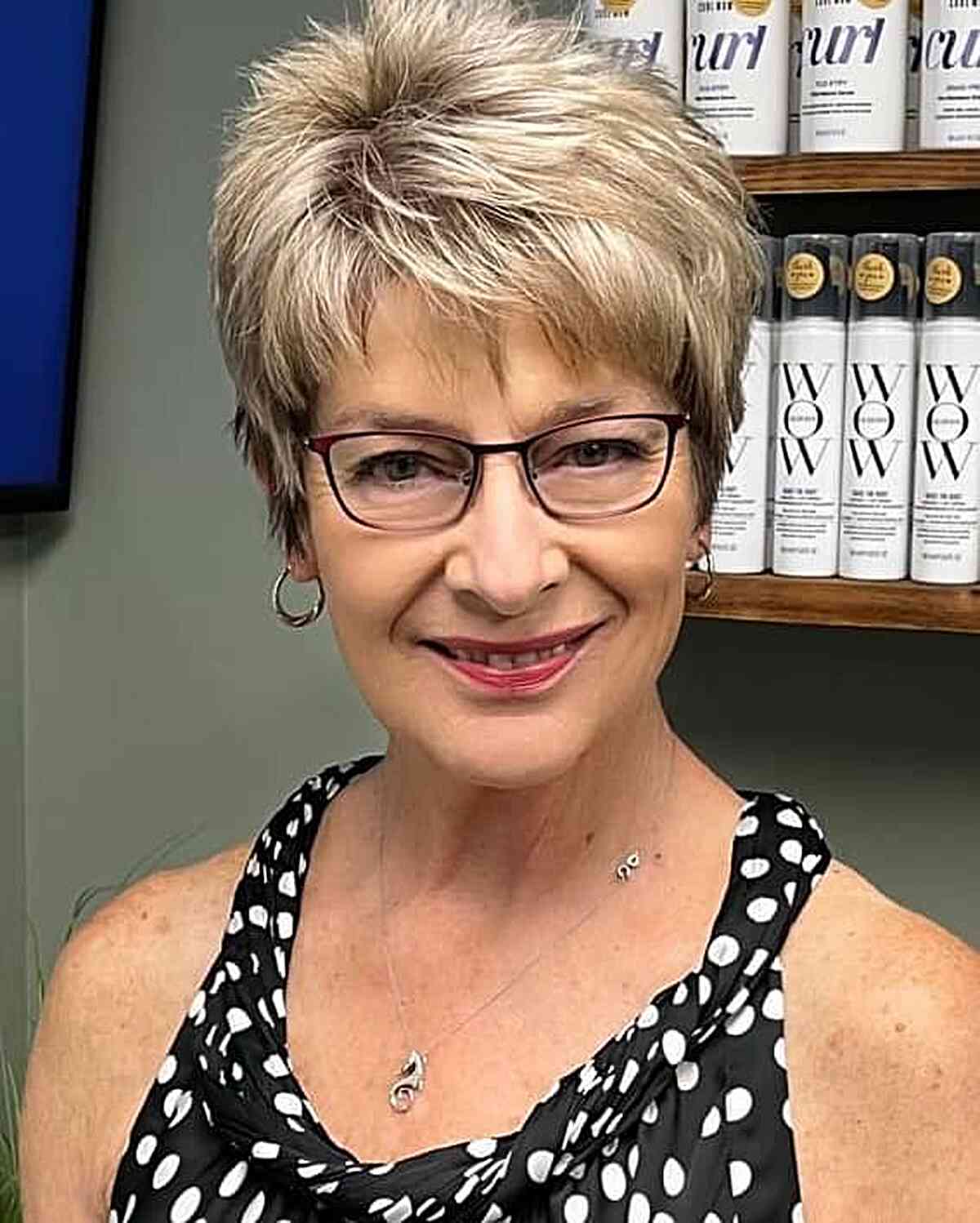 Pixie Cuts for Women Over 50 with Glasses: 50+ Stylish Ideas
