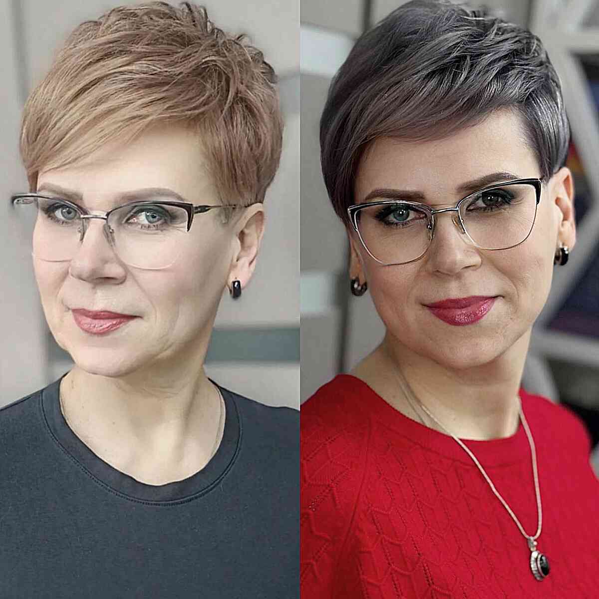 Pixie Cuts for Women Over 50 with Glasses: 50+ Stylish Ideas