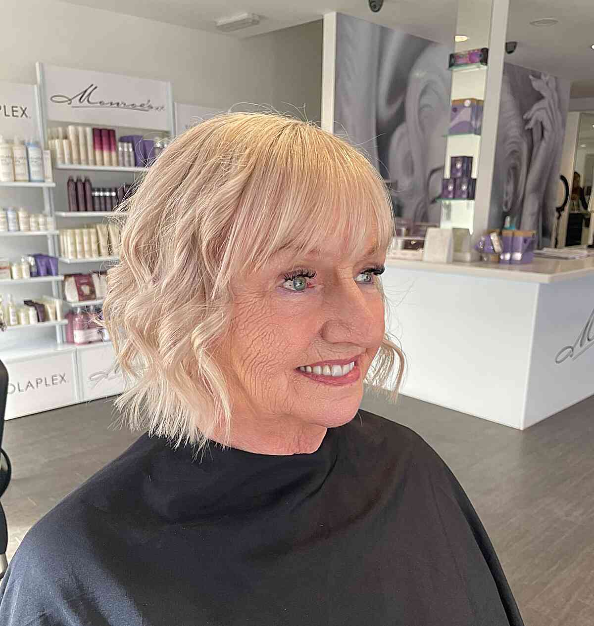 Best Chin-Length Hairstyles for Women Over 60: Stylish & Easy to Manage