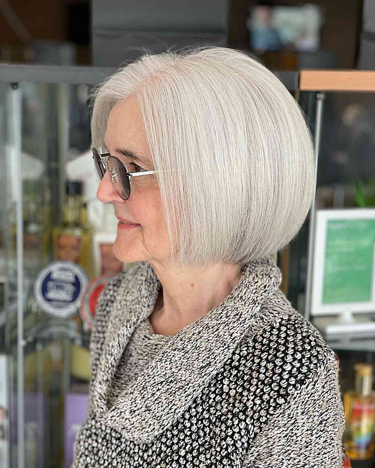 Best Chin-Length Hairstyles for Women Over 60: Stylish & Easy to Manage