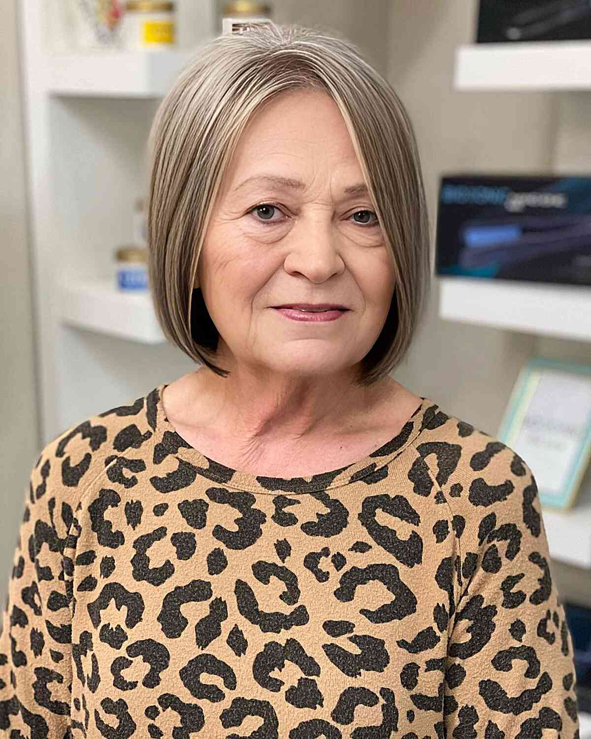Best Chin-Length Hairstyles for Women Over 60: Stylish & Easy to Manage