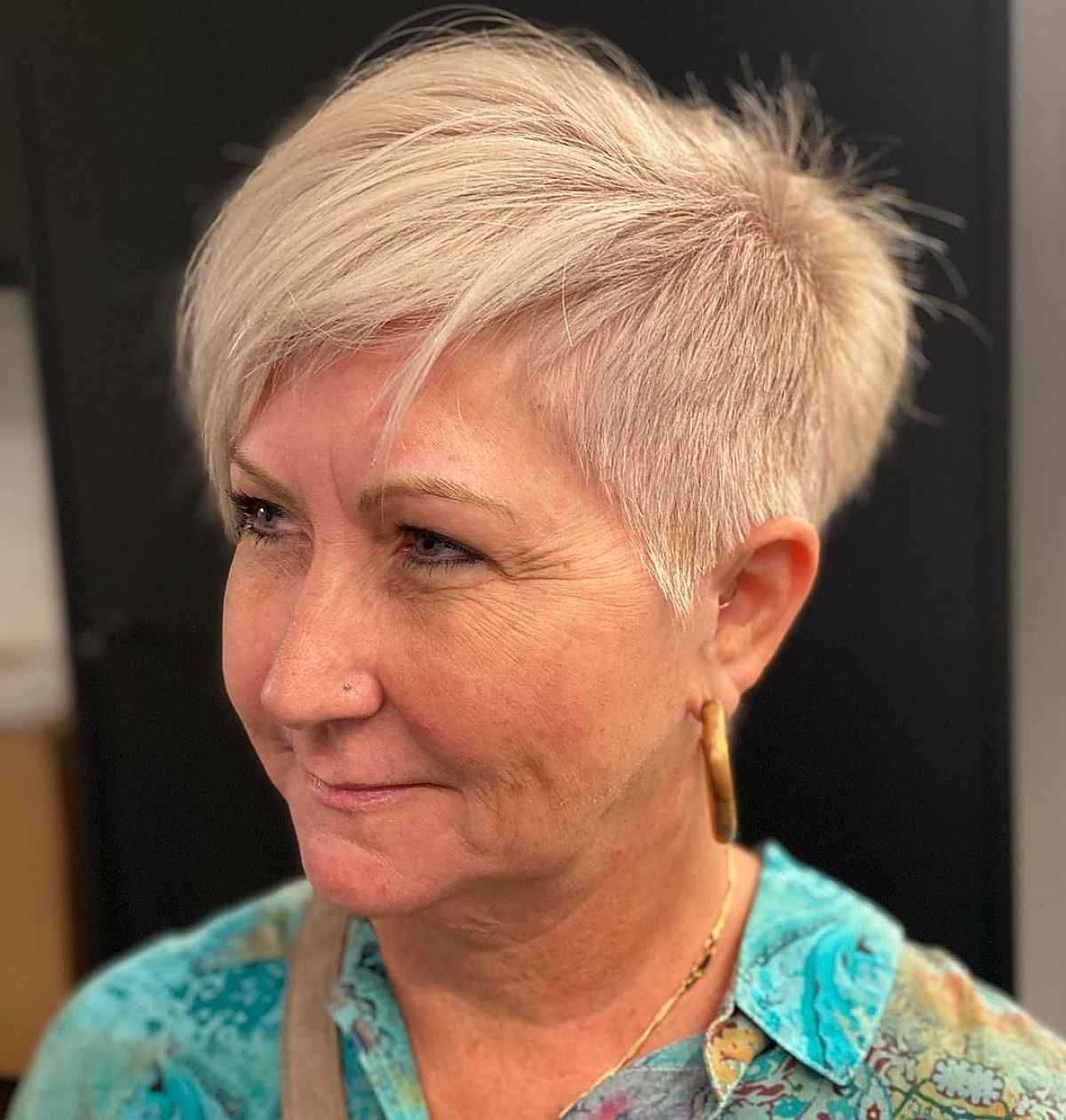 Volume & Style: 50 Pixie Cuts for Women Over 60 with Fine Hair