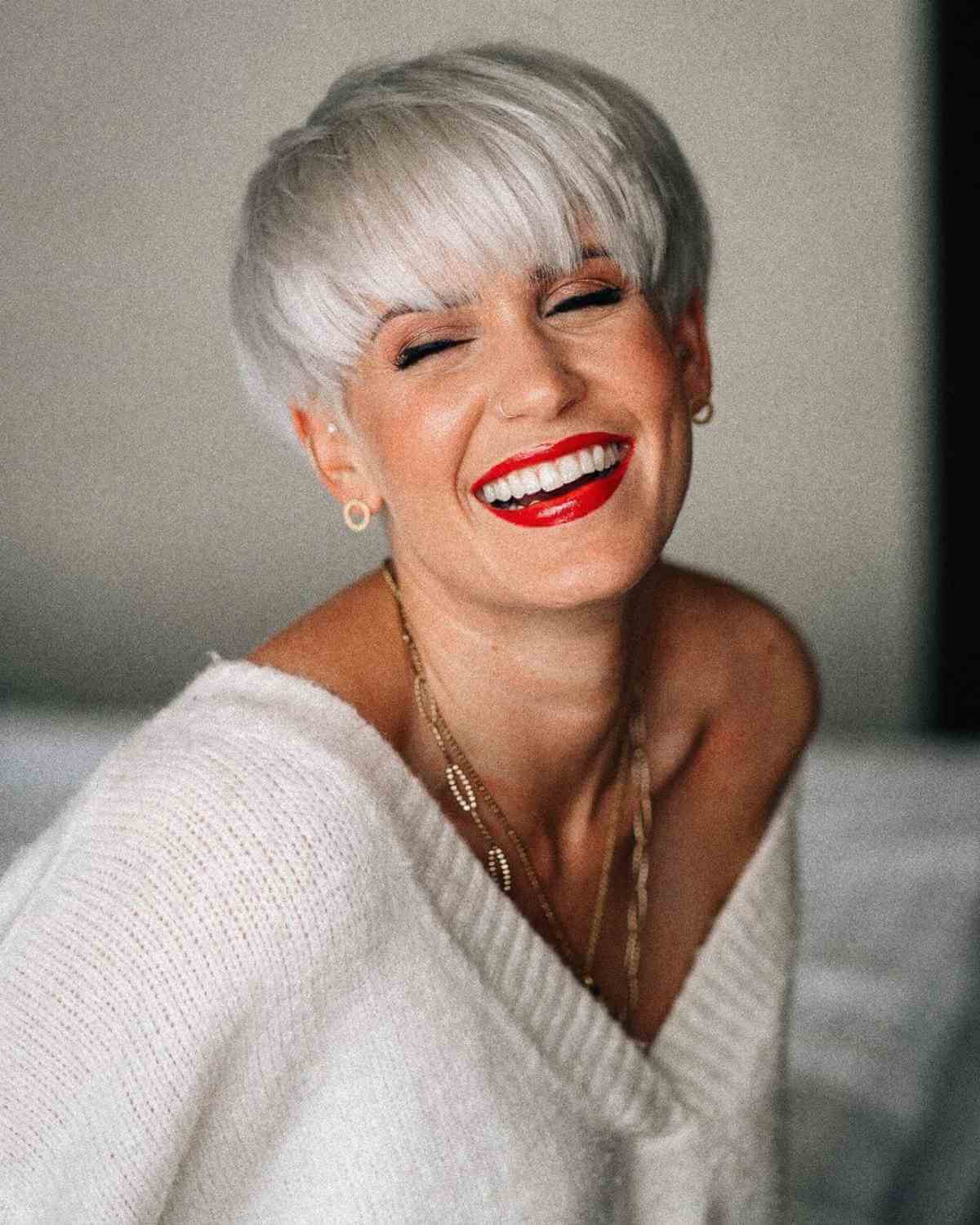 Platinum Pixie Cuts: 25 Stunning Styles & How to Choose