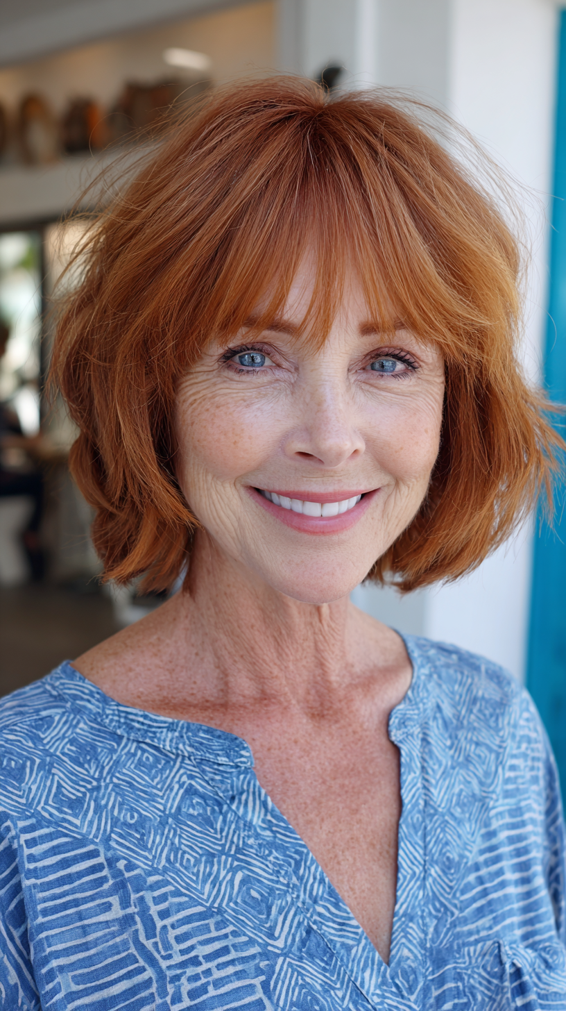 Best Short Bob with Bangs Styles for Mature Women | 2026 Trends