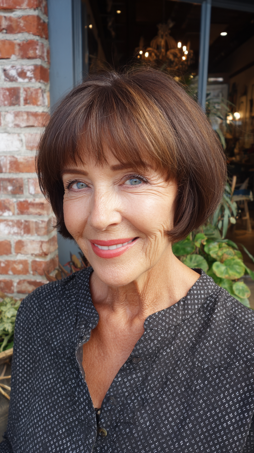 Best Short Bob with Bangs Styles for Mature Women | 2026 Trends