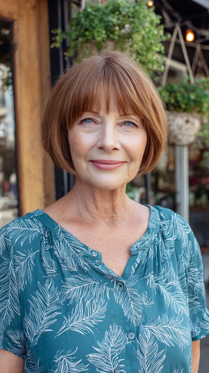 Best Short Bob with Bangs Styles for Mature Women | 2026 Trends