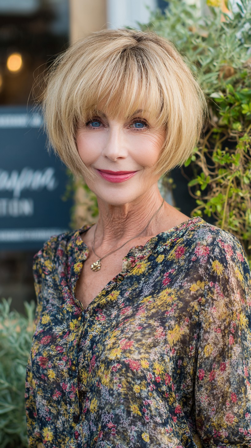 Best Short Bob with Bangs Styles for Mature Women | 2026 Trends