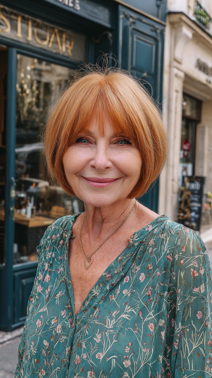 Best Short Bob with Bangs Styles for Mature Women | 2026 Trends