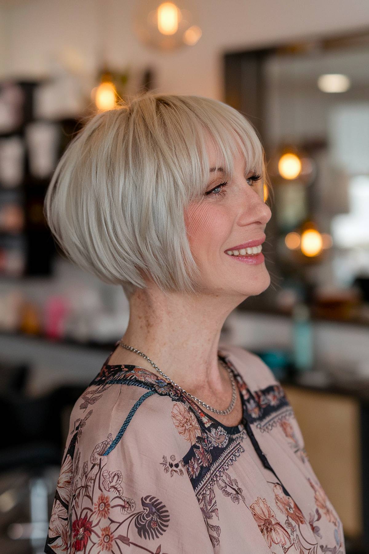 Best Short Bob with Bangs Styles for Mature Women | 2026 Trends