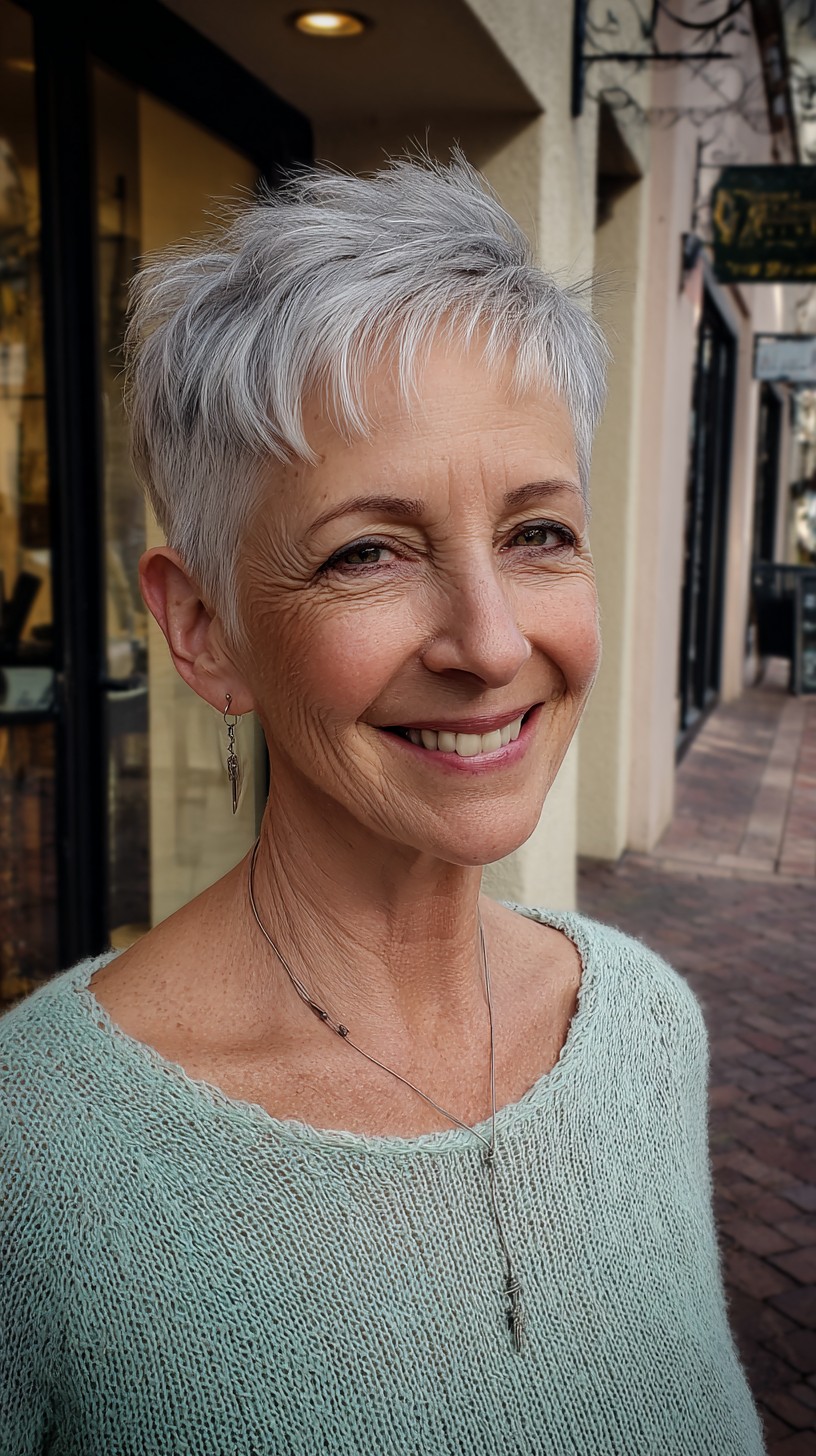 Top 50 Choppy Pixie Cuts for Women 60+ – Stylish, Low‑Maintenance Hairstyles
